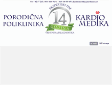Tablet Screenshot of kardiomedika.com